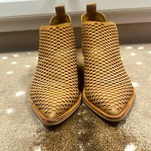 Dolce Vita Sheer Perforated Bootie